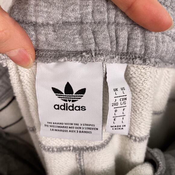 Adidas Men's Reveal Your Voice Fleece Logo Sweatpants Large - Picture 5 of 7